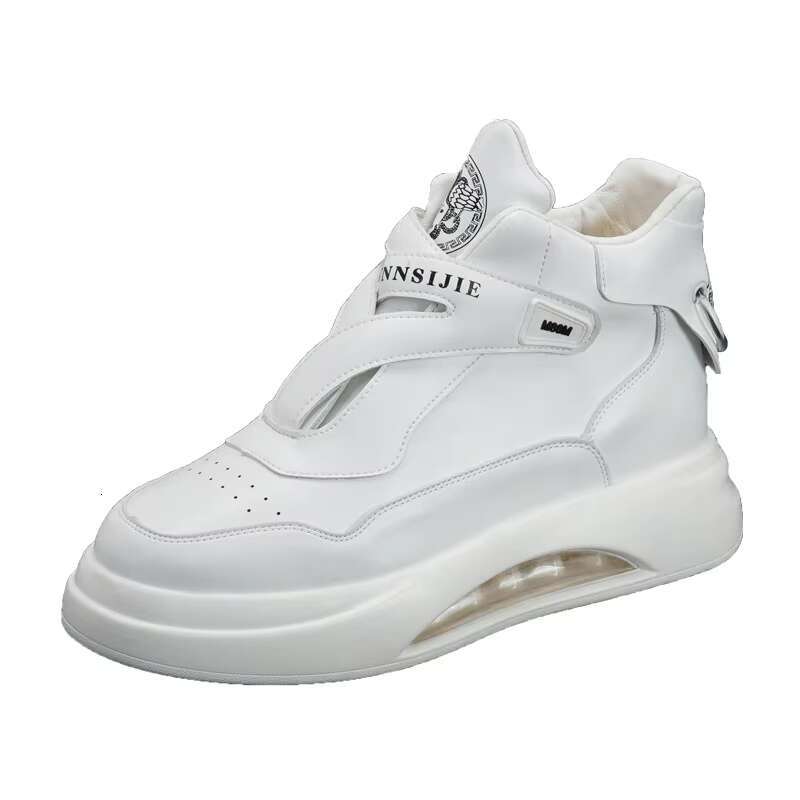 2023 New Air-cushion Men's Autumn Trend All-match High-top Cas ual Shoes With Heightened Comfort Sneakers For Men