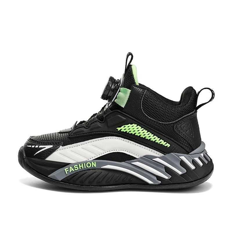 Autumn Children Shoes Boys Sneaker Breathable Non-slip High Top Sneaker Comfort School Tennis Sports Shoes for BoyXJ250207