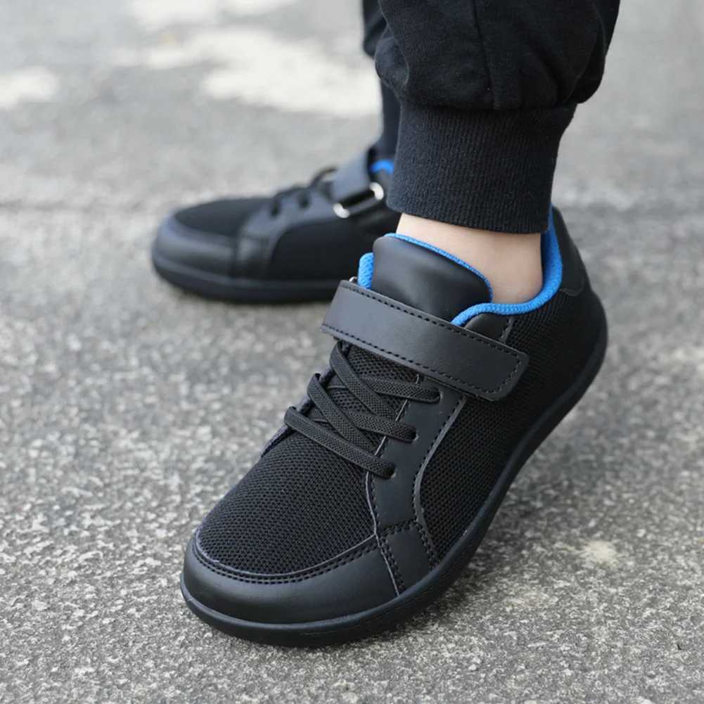 New Kids Wide Toe Casual Shoes Boys Girls Fashion Board Shoes Childrens Soft Lightweight Sneakers Running Tennis Shoes W250207