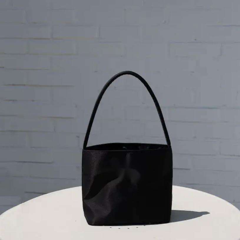Tote Canvas Solid Color Ebony Handbag Women's Bag