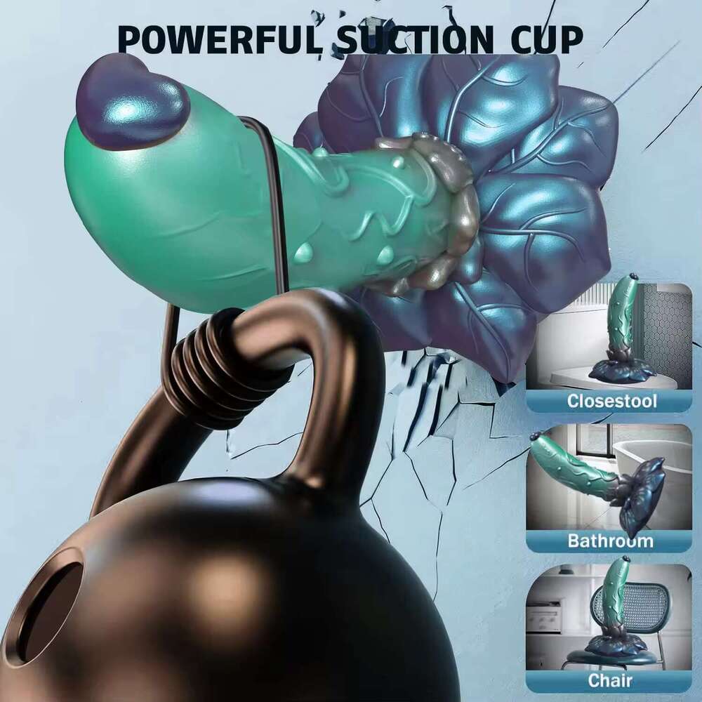 Cute Colorful Dragon Rose Vibrator Lesbian G-spot Stimulation Monster Dildo sia Anal Plugs Adult Toys