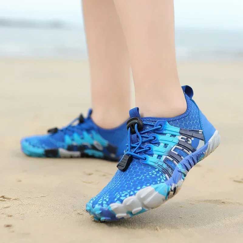 Vanmie Kids Water Aqua Shoes Beach Barefoot Sneakers for Kids Summer Water Sport Swimming Shoes Children Wading Sneakers W250207