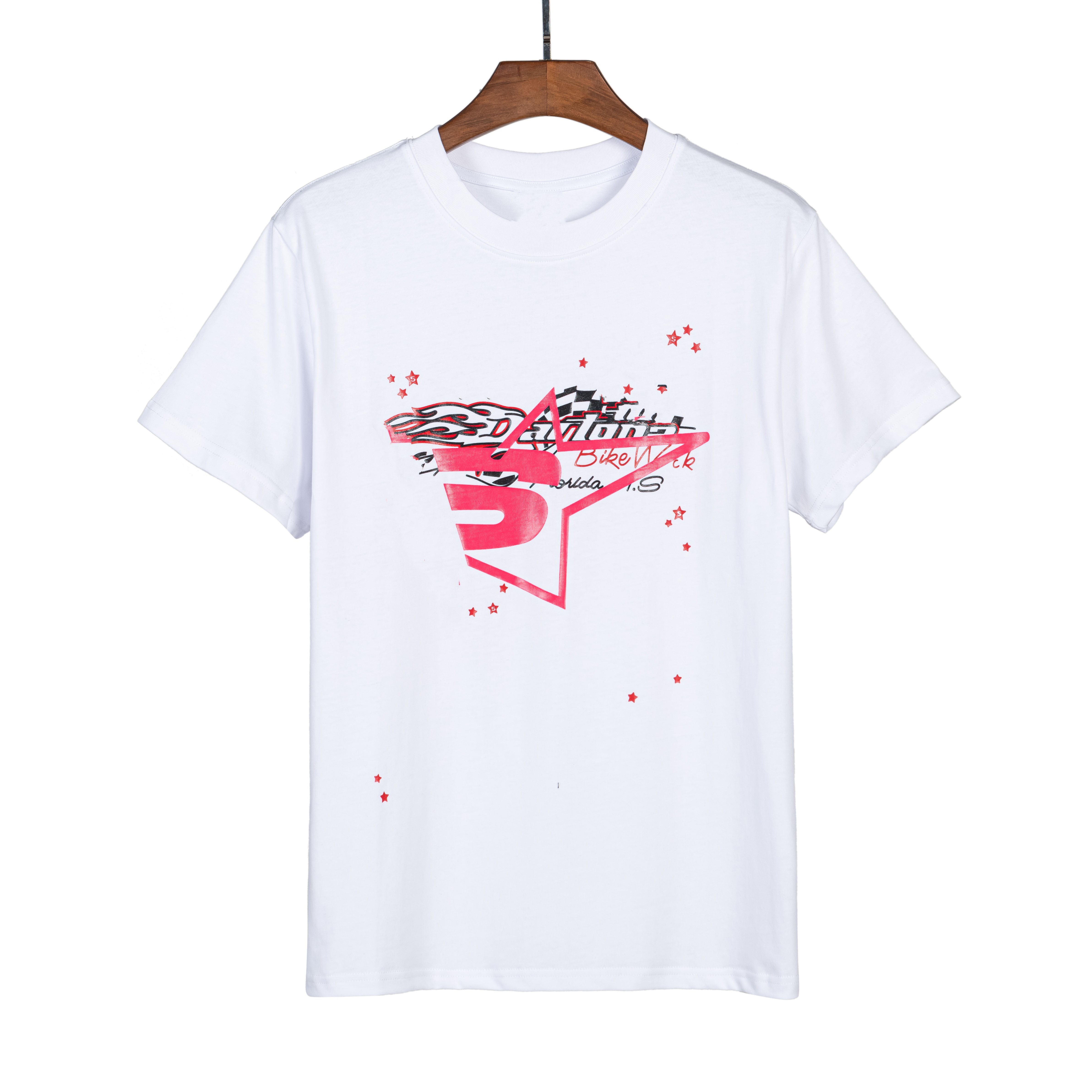 French high street men's and women's hip-hop high-quality loose casual T-shirt fashionable and versatile short sleeved trend