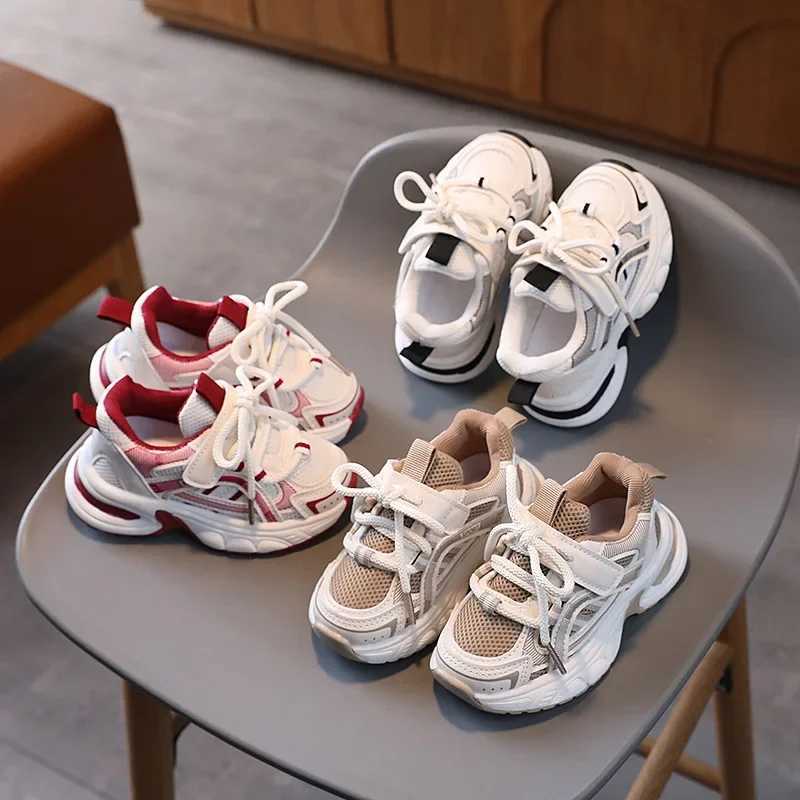 New girls childrens sports shoes school tight sports shoes boys spring autumn Versatile childrens tennis shoes breathable tennis shoesXJ250318
