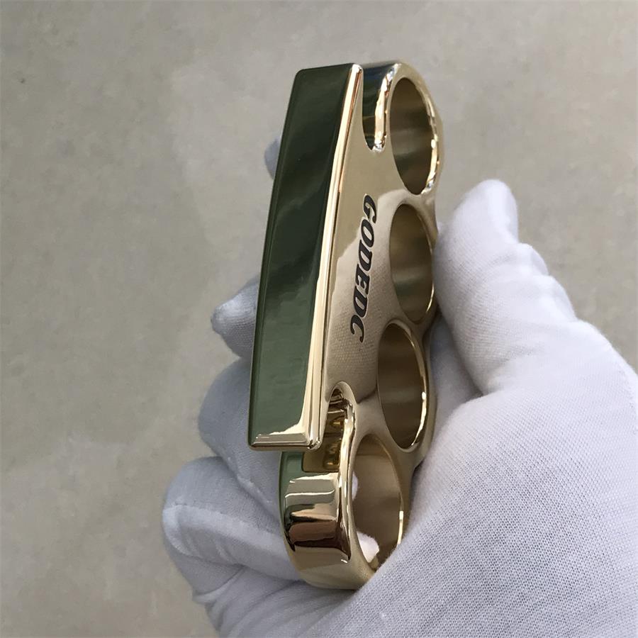 GODEDC Classic Mirror Brass Knuckle Duster