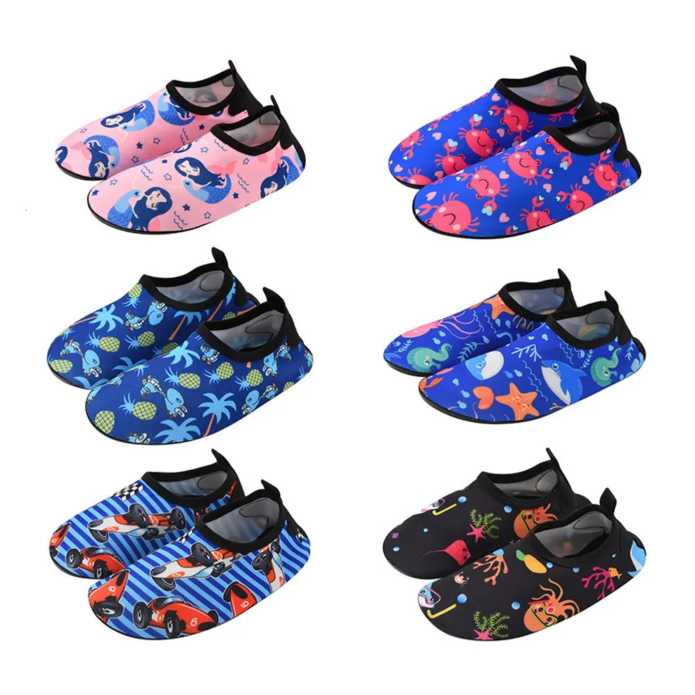 Children Water Beach Slipper Girls Boys Water Sports Shoes Kids Swimming Aqua Barefoot Shoes Surf Soft Diving Fishing Sneakers 250207