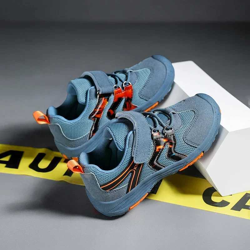 New Autumn Children Hiking Sneakers Comfortable Kids Sports Shoes Breathable Boys Running Shoes Size 27-37 W250207