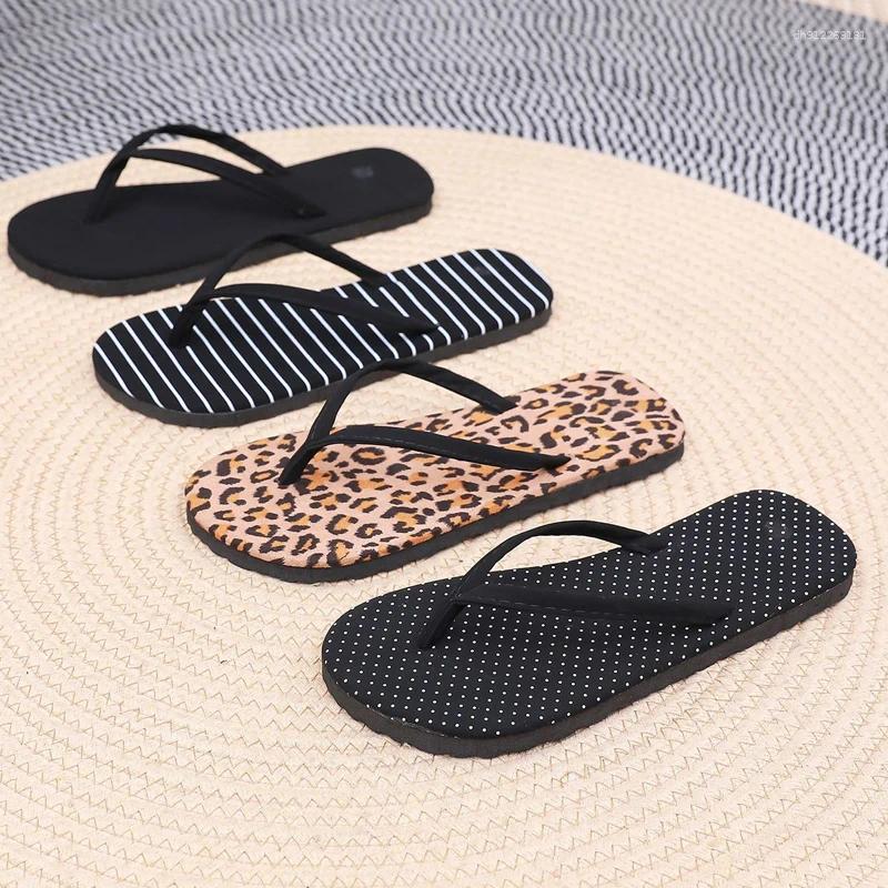 Pantofole Donne Infradito Leopardo Scarpe Da Donna Leopard