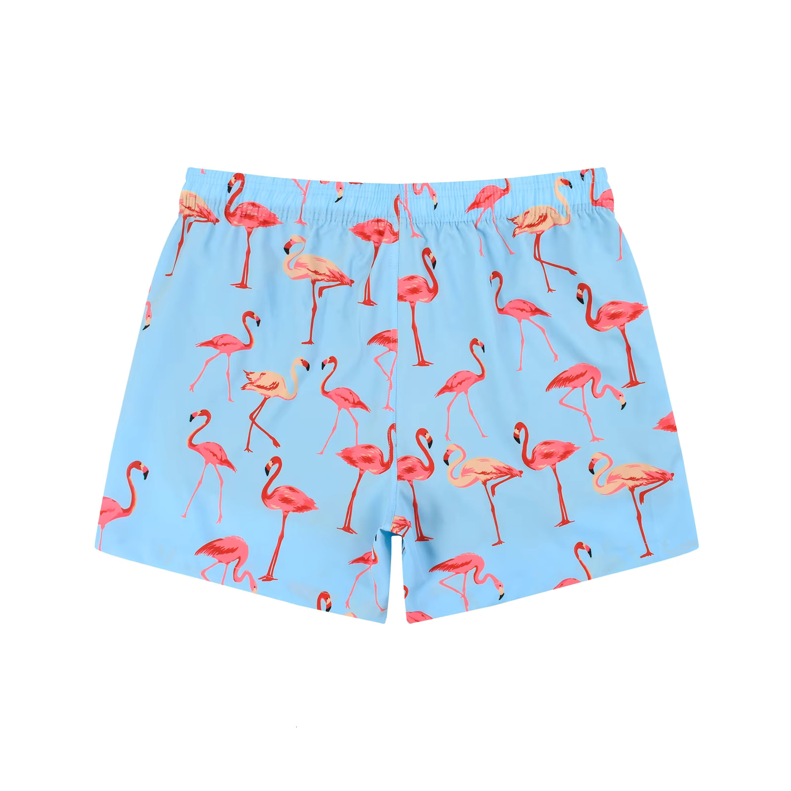 Summer New Polyester Digital Printed Quick Drying Beach Shorts For Casual Men's Sports Pants