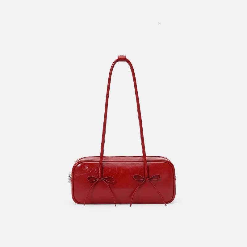 Women's Bags PU Bag girl ANGELSKY red wedding armpit bag