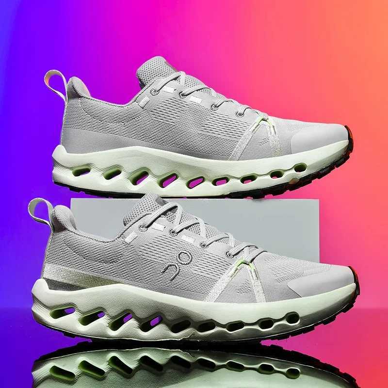 Men's White Shoes - Breathable hot Comfortable for Marathon & Slow Running