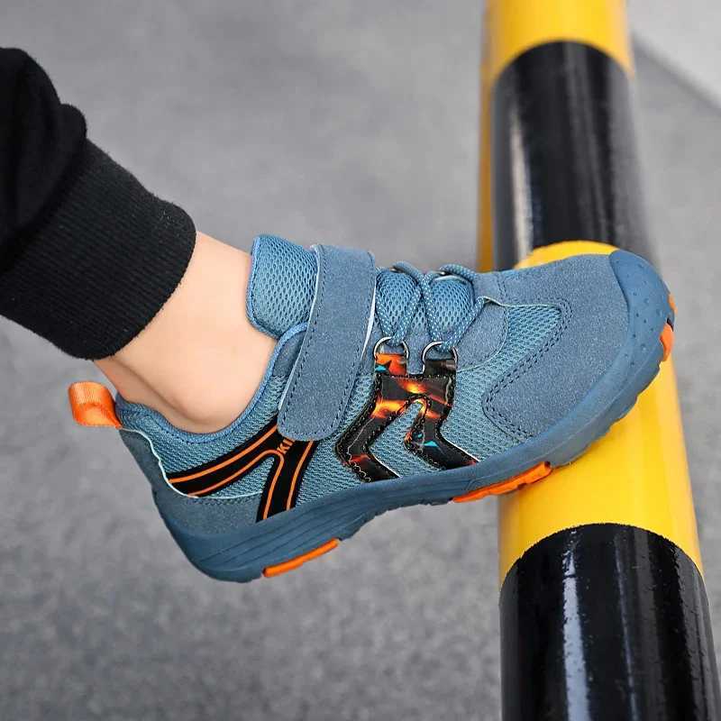 New Autumn Children Hiking Sneakers Comfortable Kids Sports Shoes Breathable Boys Running Shoes Size 27-37 W250207
