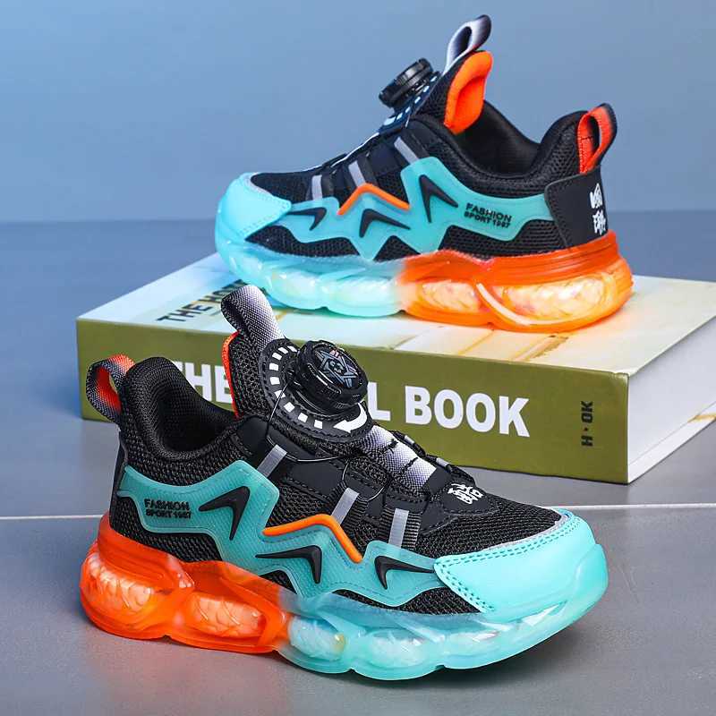 Childrens Sneakers Casual Mesh Breathable Flat Walking Shoes Fashion 2024 Trendy Girls Tennis Shoes Kids Sports Shoes for BoyXJ250207