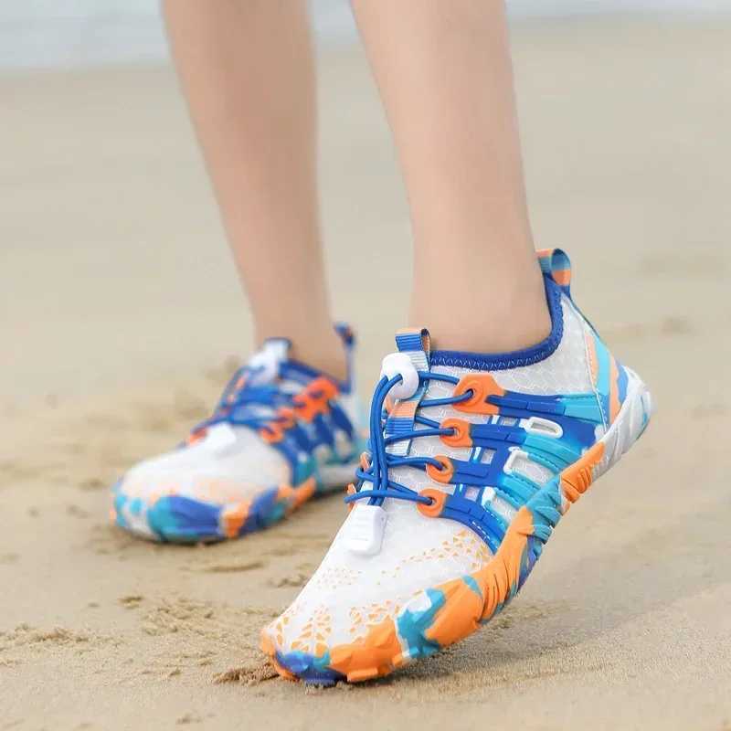 Vanmie Kids Water Aqua Shoes Beach Barefoot Sneakers for Kids Summer Water Sport Swimming Shoes Children Wading Sneakers W250207