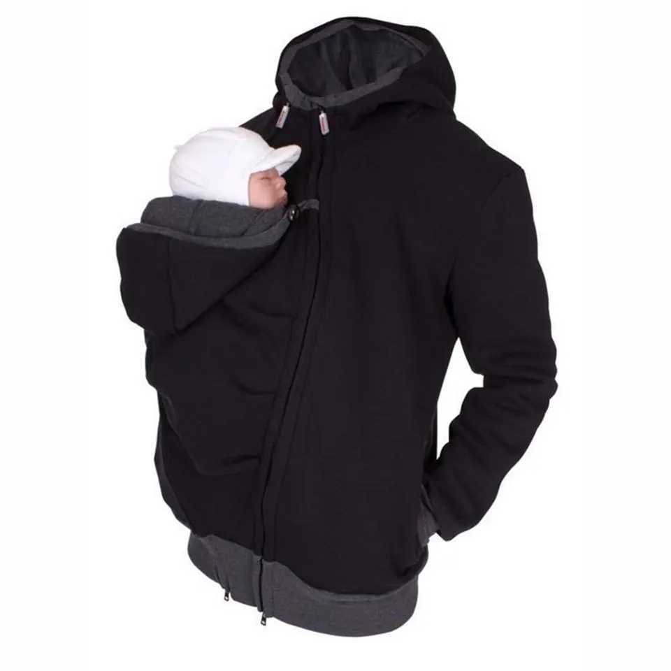 Pregnant womens jackets baby carrier jackets kangaroo warm pregnant womens hoodies pregnant womens jackets W250207