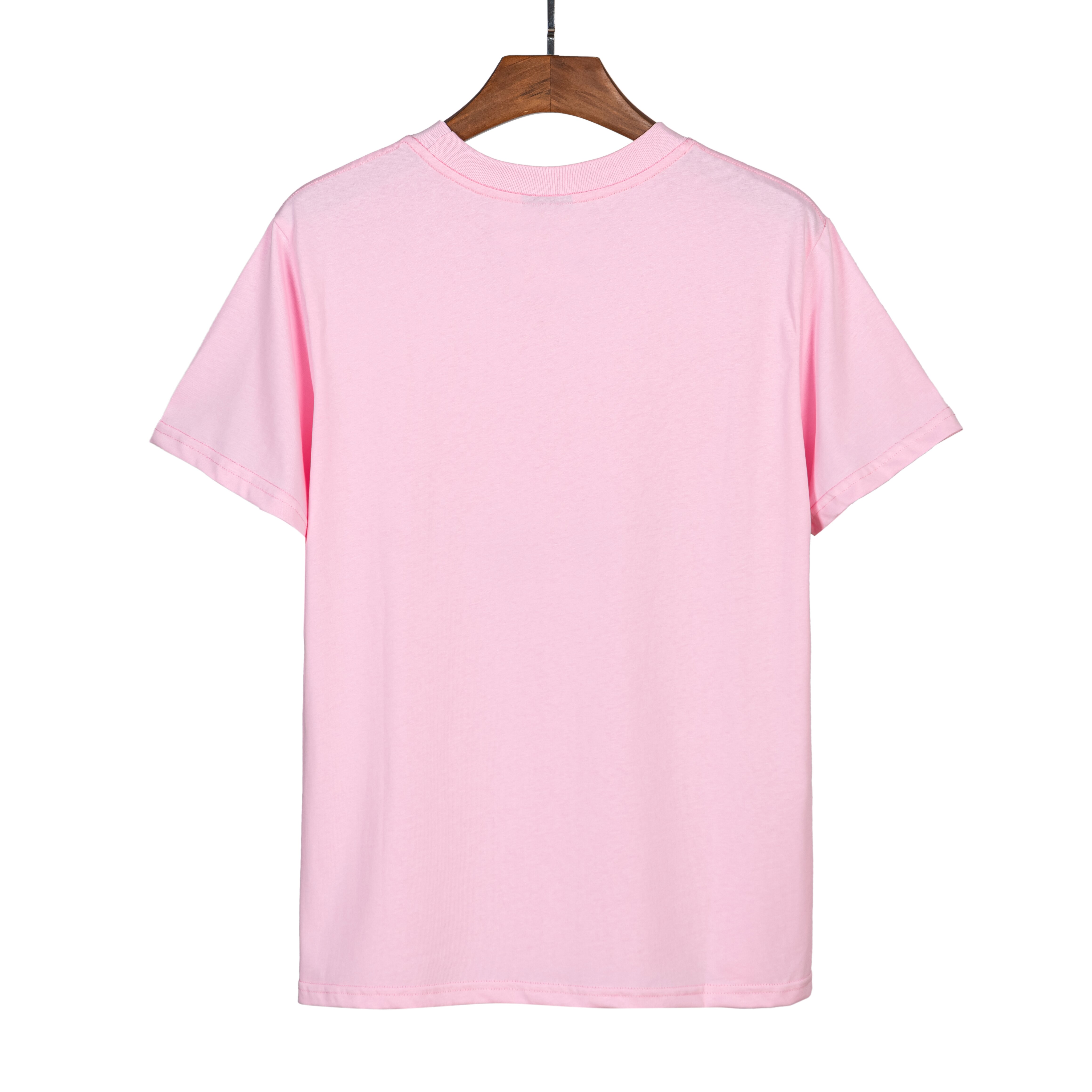 High quality men's and women's European and American hip-hop high street short sleeved fashion trend t-shirt loose and versatile