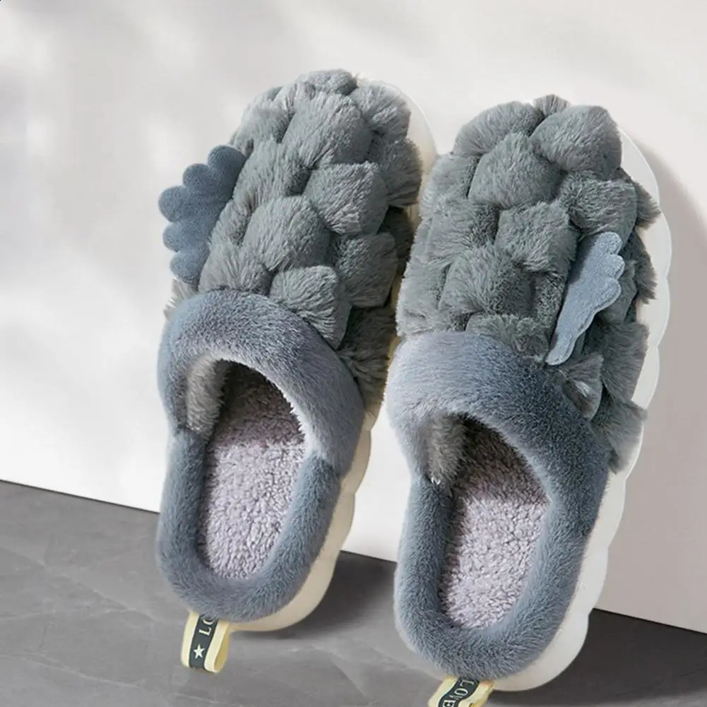 USB Men Women Heated Footwear Couple Foot Warmer Shoes Electric Heating Shoes Winter Warm Plush Slippers Indoor Home Slippers 250120