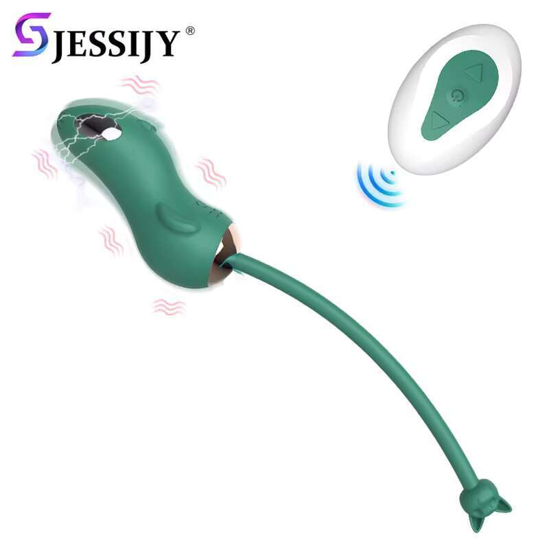 Electric Shock Vibrating Ball Exerciser Female Masturbator G-spot Vaginal Stimulator Pussy Sex Toys for Couple