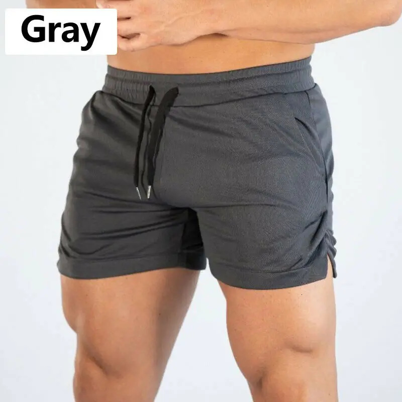 Mens Athletic Shorts Breathable Gym Running with Drawstring Waistband Lightweight Workout Bottoms for Men 250207