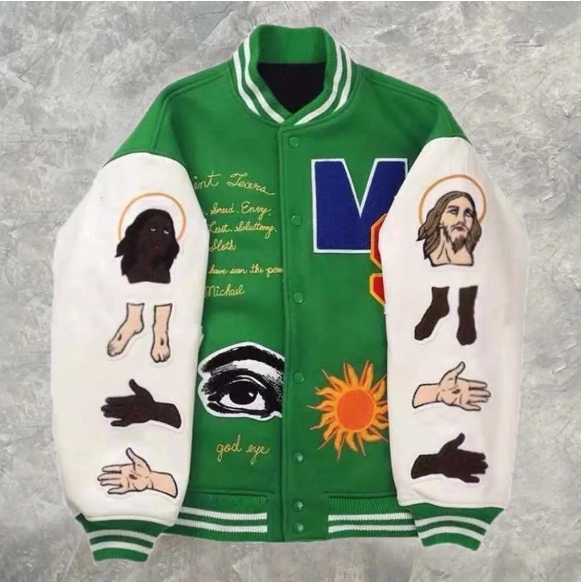 Towel Embroidered Cartoon Camouflage Glo Gang The Glory Full Zip Hoodie Men Women Hooded Designer Fashion Classic varsity jacket Mens Jackets Casual c
