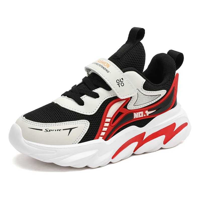 Fashion Kids Sneakers Breathable Mesh Sports Shoes Children Casual Running Shoes Lightweight Athletics Trainers for Boys Girls W250207