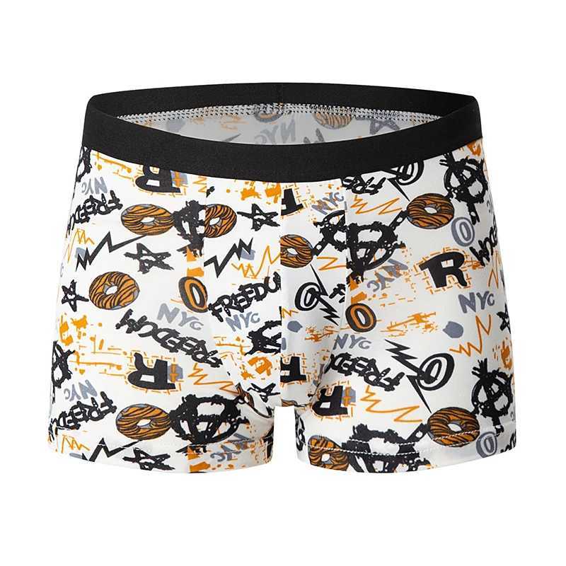 10-piece mens random fashion print sexy boyshort Europe and the United States size comfortable breathable underwear shortsXJ250207