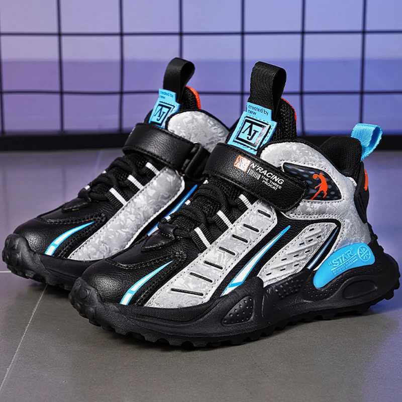 Childrens Walking Shoes Lightweight Comfortable Waterproof Running Shoes Anti Slip Soft Outdoor Sports Sneakers for Kids W250207