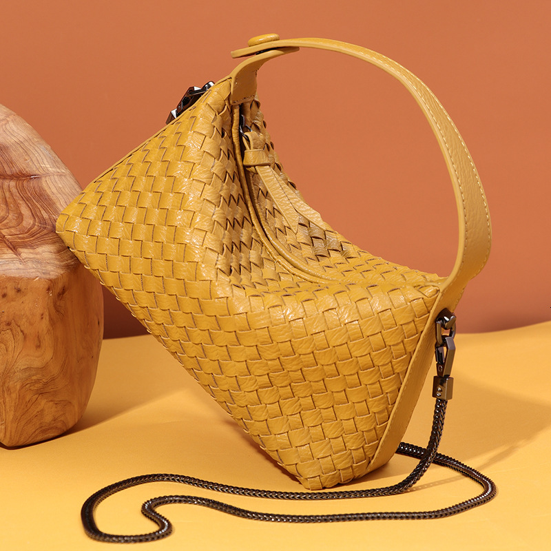 Bag Handmade Woven Women's Spring Summer, New Handbag For Fresh, Sweet, Trendy, And Versatile Crossbody Bag