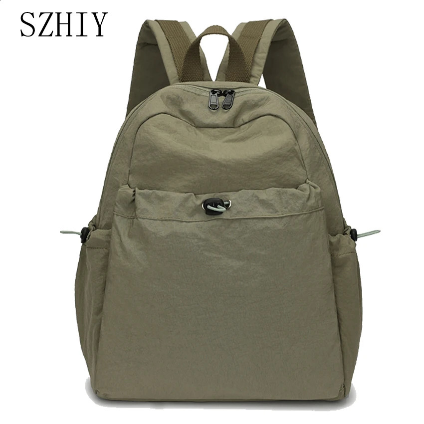 Large Capacity Cloth Bag Women Backpack Leisure ner Travel Pocket Waterproof and Wearresistant Mochila Casual 250206