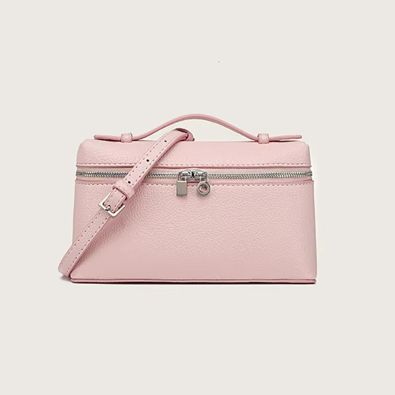 Women's Minimalist Niche Design Shoulder Bag Fashion Mini Litchi Pattern Handbag PU Cartoon