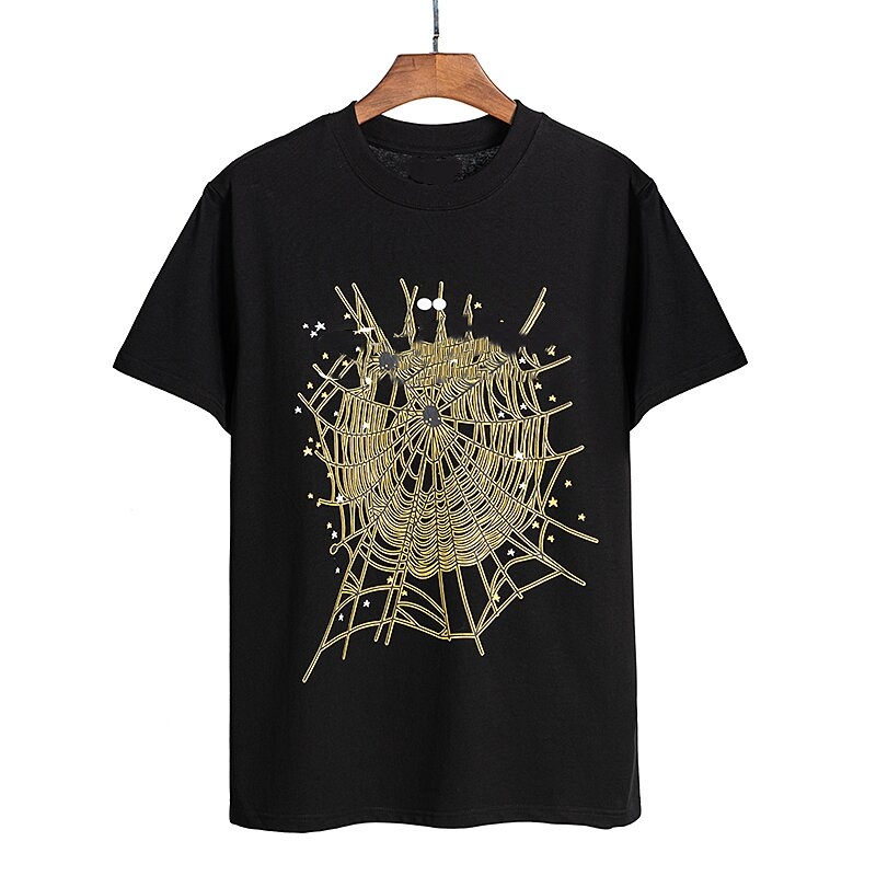 Designer men and women high-quality fashionable loose short sleeved casual hip-hop high street T-shirt versatile trend