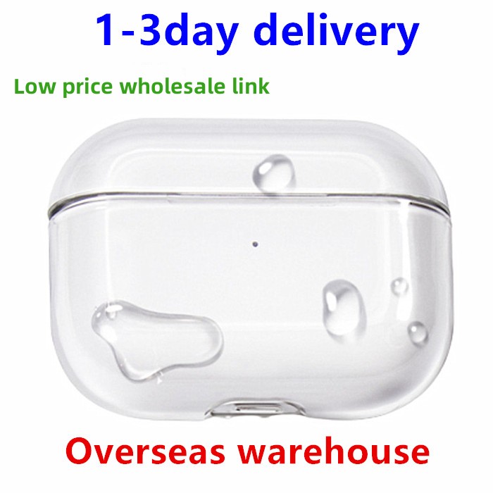 USA Stock air USB C pods pro volume control 2 3 4 2nd generation Headphone pods Accessories Solid Silicone Cute Protective Earphone Cover Shockproof Case