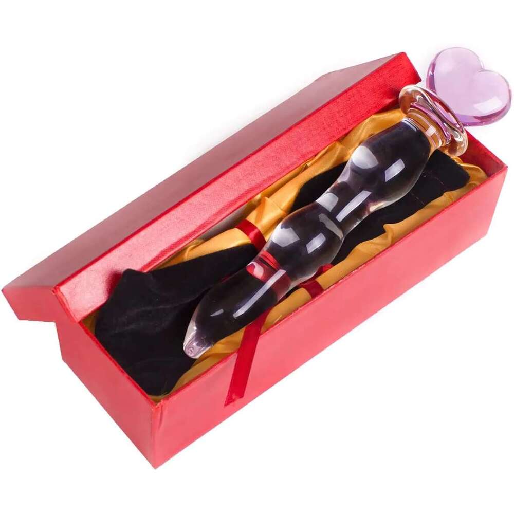 Erotica Massager Rear Anal Plug Masturbator Simulation Crystal Dildo Adult Toys