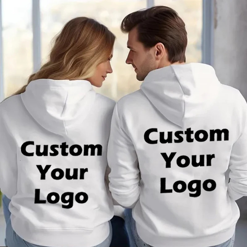 Custom Loose Hoodies n Men Women Casual Hoody Own Pullover Clothing DIY Picture Text Gothic High Street Sweatshirt 250121