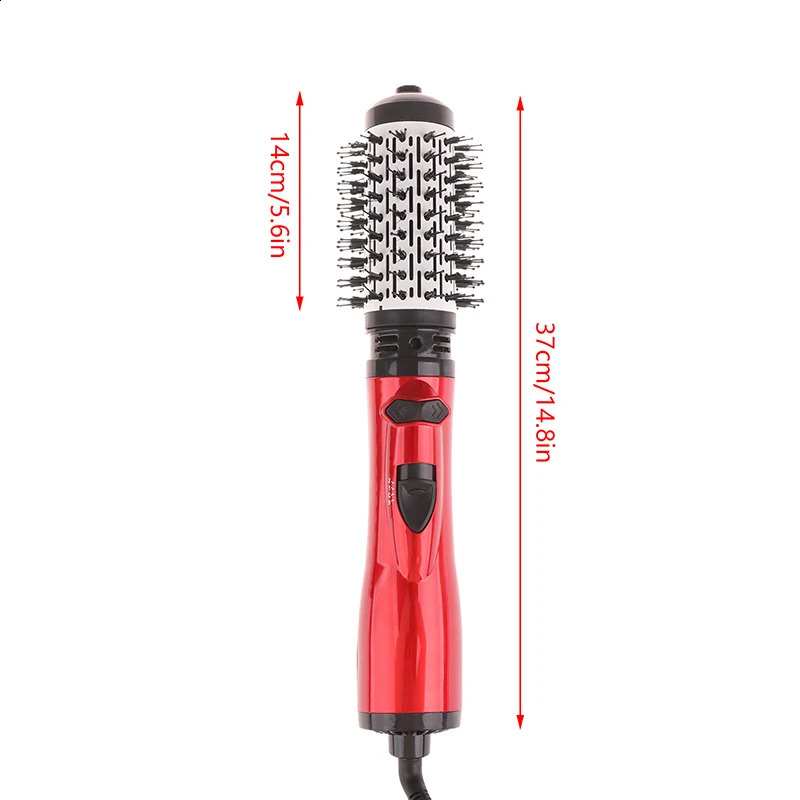 Hair Dryer Brush 3 In 1 Air Spin Brush Curling Straightening Styling Auto-Rotating Ionic Round Blow Dryer Volumizer 250206