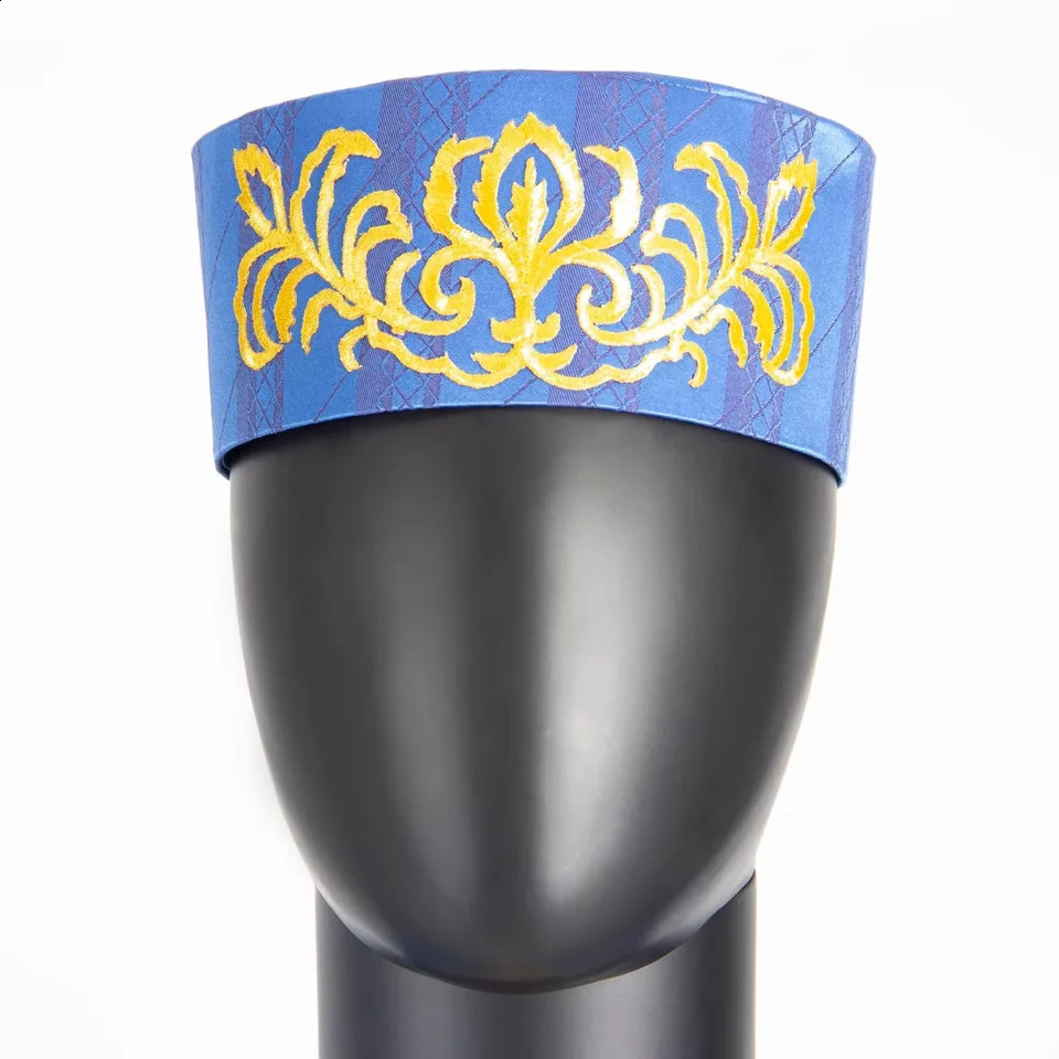 Fashion Prayer Hat African Muslim Islam Kippah Arab Caps Men Arabia Muslim Embroidery Wrap Muslim Islam Men Hat Headscarf 250207