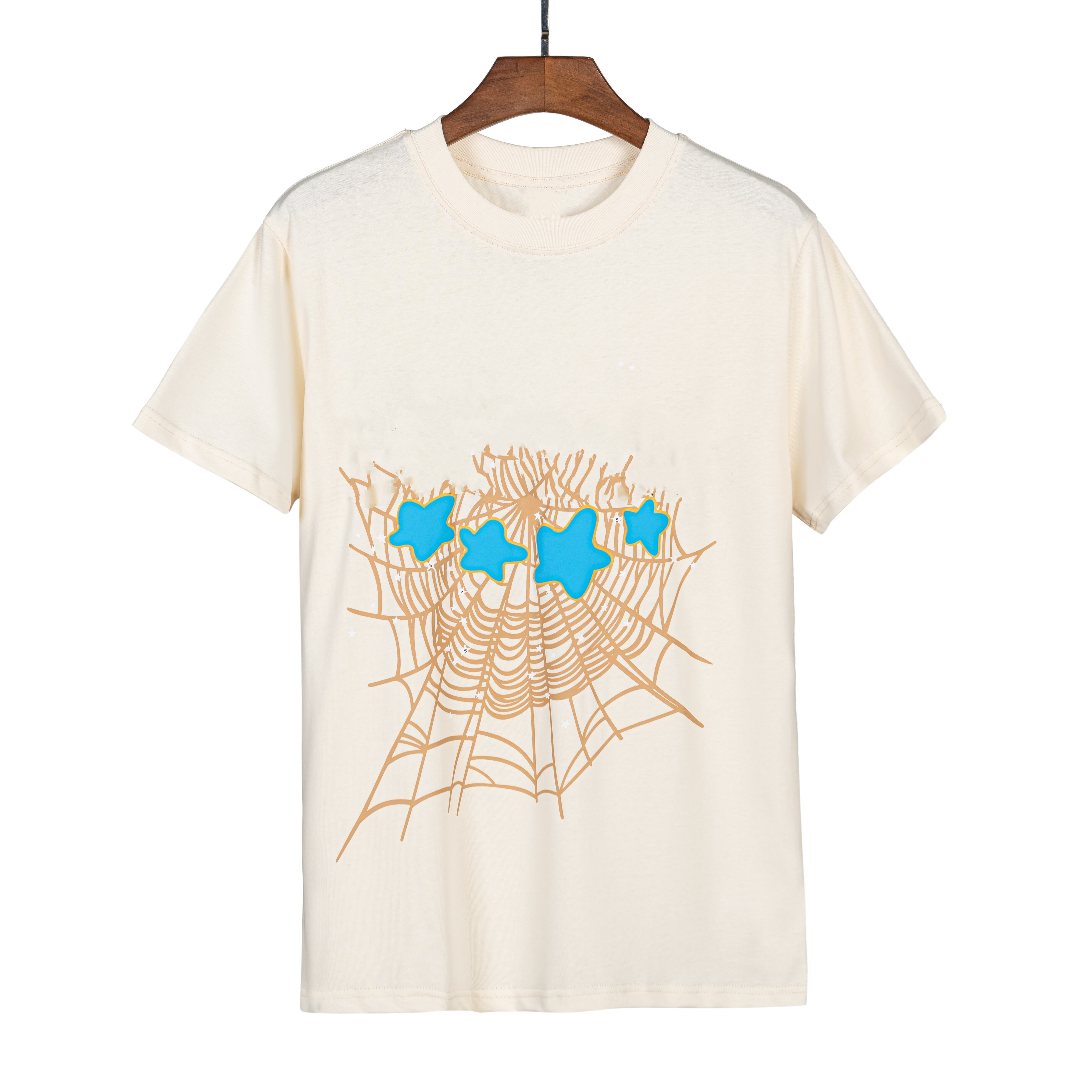High quality men's and women's European and American hip-hop high street short sleeved fashion trend t-shirt loose and versatile