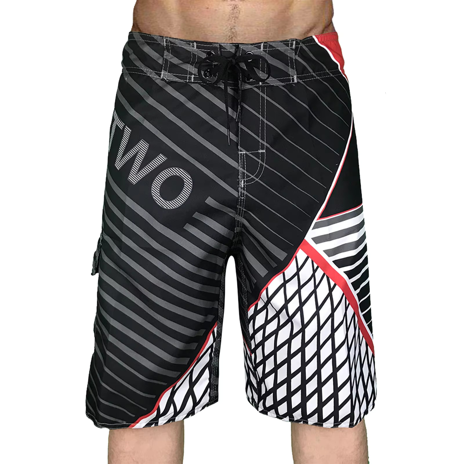 Men's Beach Shorts Fashionable Casual Carnival Sports Five Surfing Quick Drying Shorts Summer Casual Men's Pants