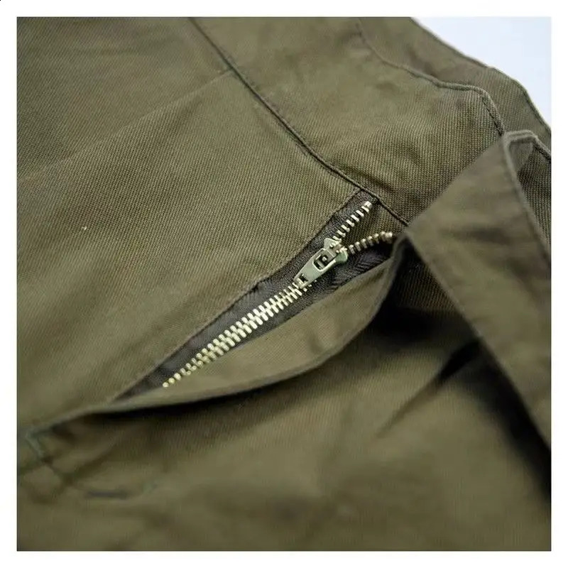 Vintage Gurkha Shorts Men Safari Style High Waist Buckle Button Knee Length Naples Pants Summer Casual Loose Shorts High Quality 250206