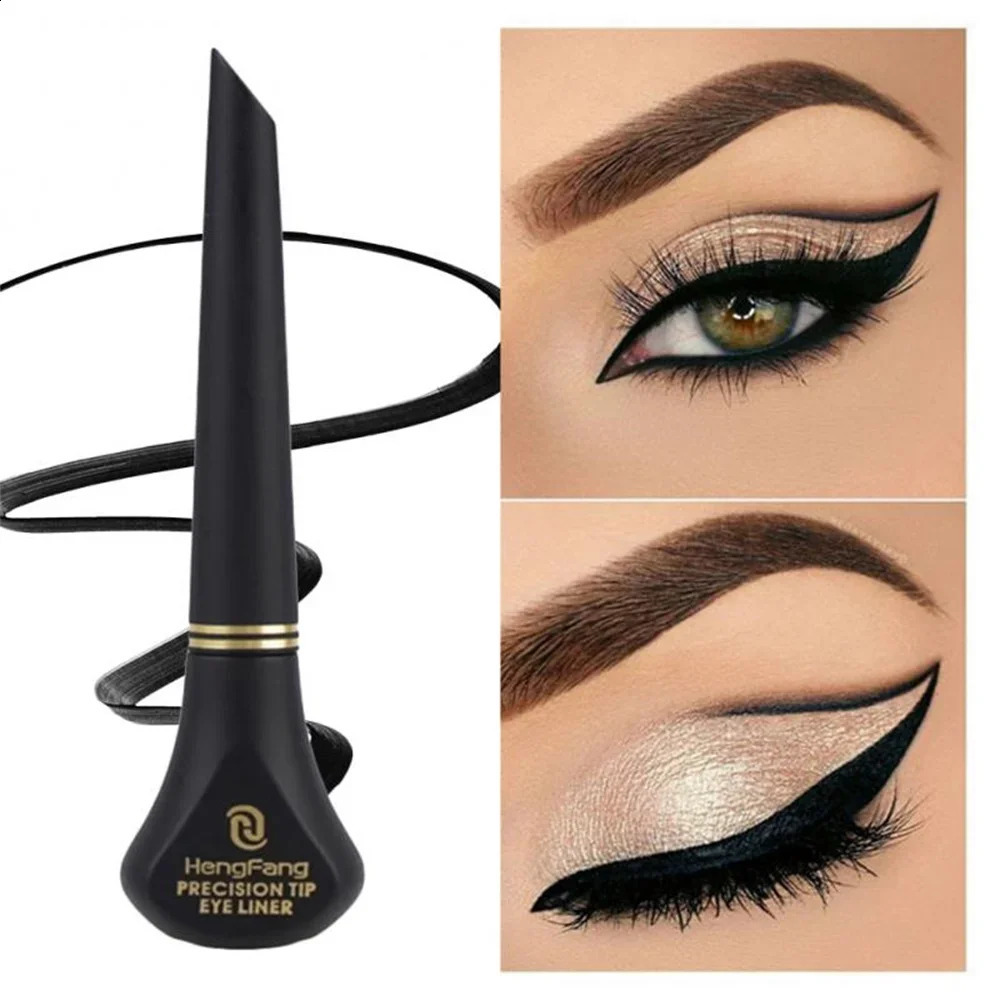 Black Liquid Eyeliner Natural Smooth Eye Liner Pencil Lasting Waterproof Quick Dry Non-Smudging Eye Durable Makeup Cosmetics 250206