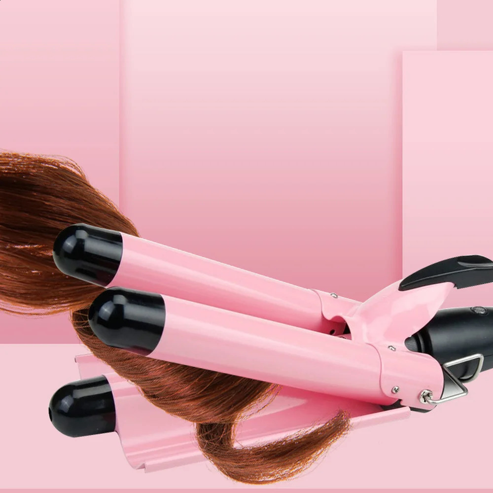 20/32mm Hair Curler Triple Barrels Ceramic Hair Curling Iron Professional Hair Waver Tongs Styler Tools for All Hair Types 250206