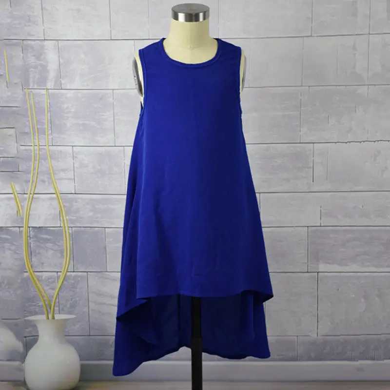 2018 Brand New Family Dress Mother and Daughter Matching Girls Daughter Outfits Clothes Dresses Family Sleeveless Solid Sundress W250207