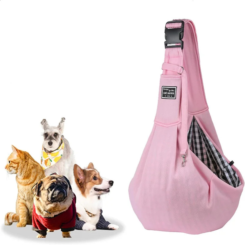 Pet Dog Bag Outdoor Travel Puppy Shoulder Bags Dogs Single Comfort Sling Handbag Tote Pouch Kitten Corgi Transport Pets 250206