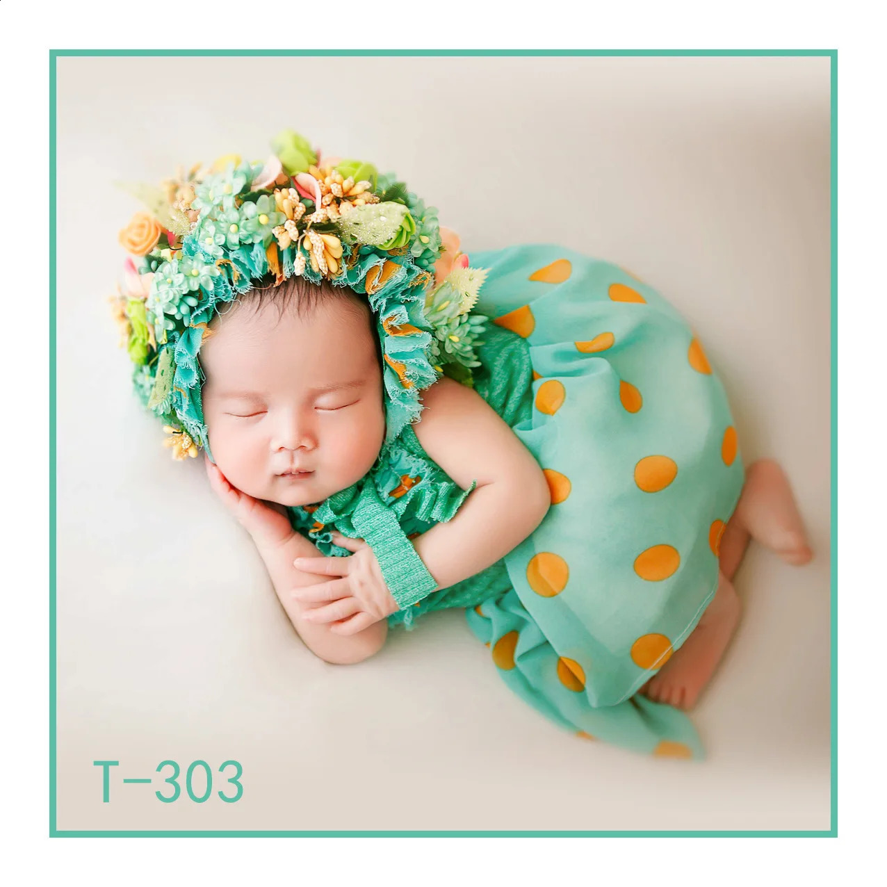 Childrens Crown Headband Hair Accessories Baby born Po Shoot Head Flower Baby Girls Bridal Floral Flower Wreath Hairband 250206