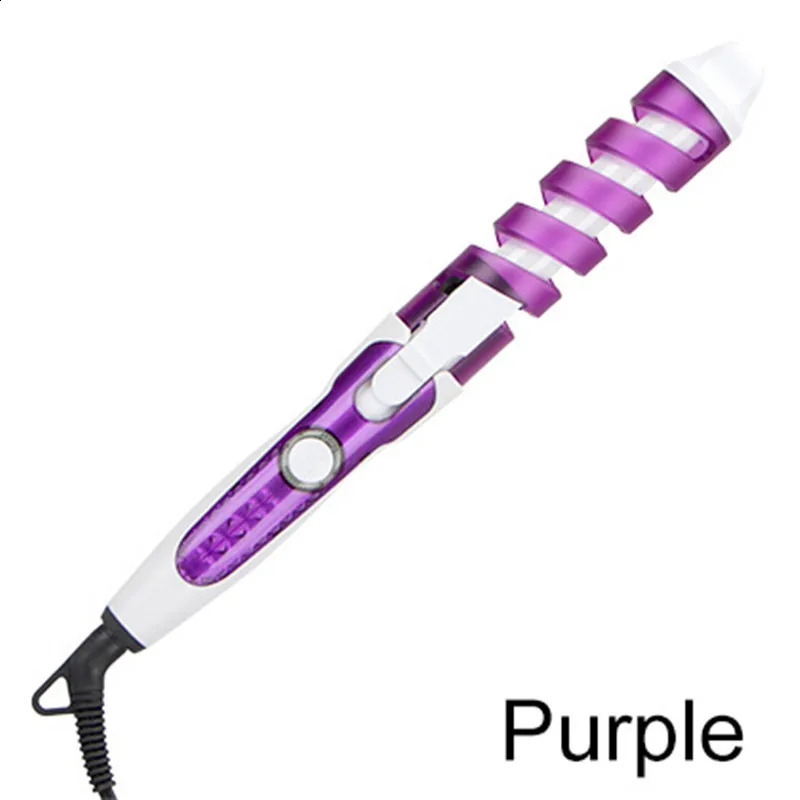 Spiral curling stick Colorful perm curler Fashion hairdresser Spiral curler 250206