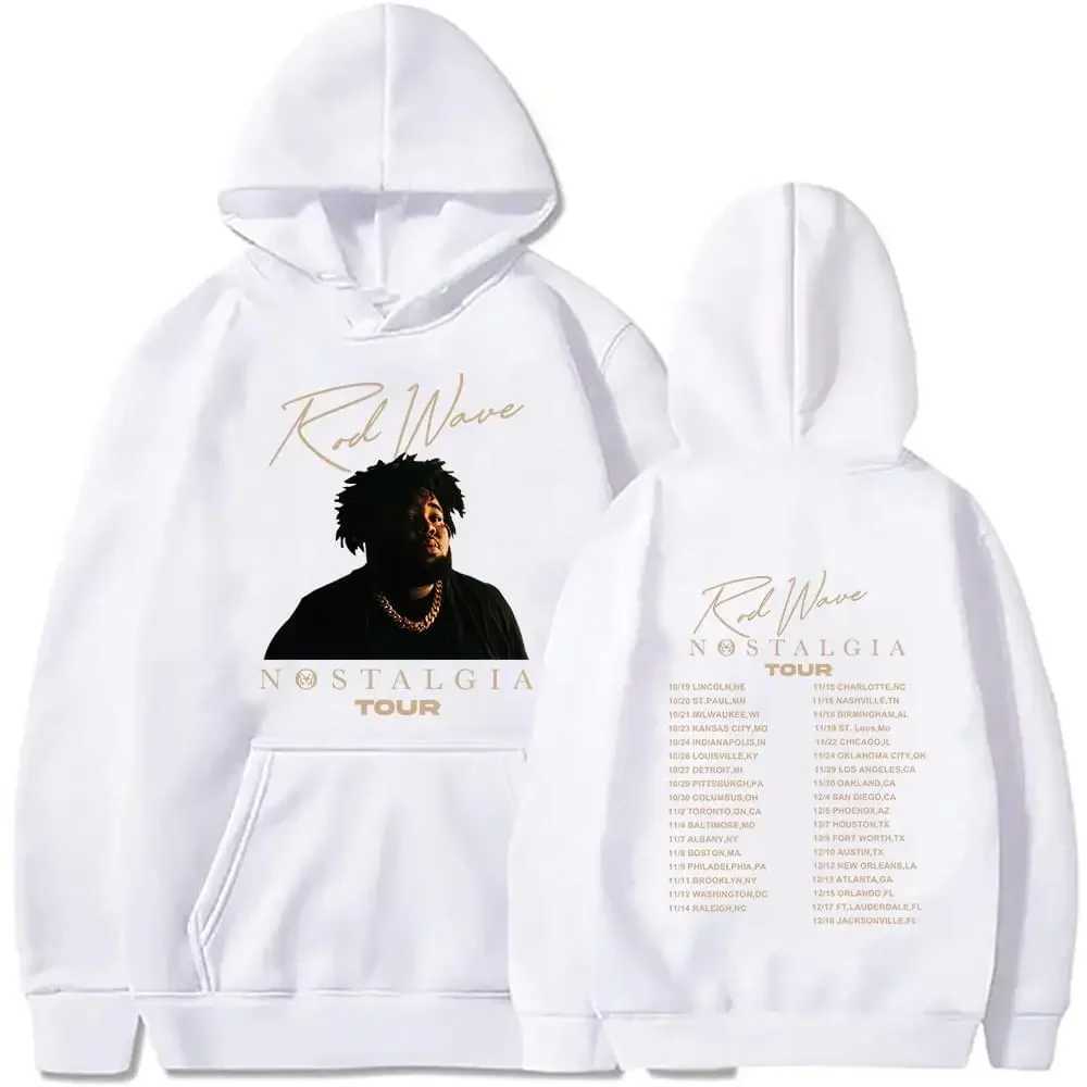 Rapper Rod Wave Hoodies Streetwear Y2k Hoodie Harajuku Casual Pullover Oversized Fleece Sweatshirt Long Sleeve Printed Hoody W250207