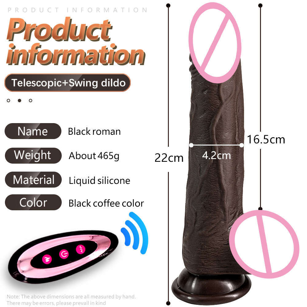 Wireless Remote Control Tongue Licking Dildo Heated Retractable Cannon hine Female Adult Erotica Vibrator Massage Masturbator