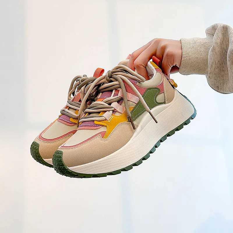Women Sneakers Luxury Fashion High Top Women Boots Platform Casual Shoes Outdoor Running Shoes for Women Female Ladies TrainersC250305