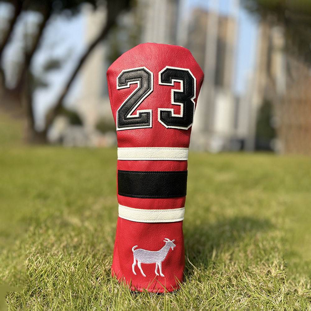 Other Golf Products Blade Covers golf putter blade cover White Putter Cover Headcover Closure for 230413