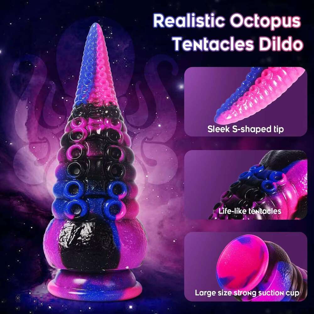 Huge Monster Dildo Lesbian Anal Toys Suction Cup Octopus Tentacle Artificial Animal Dildos Sex Toy for Women Adult